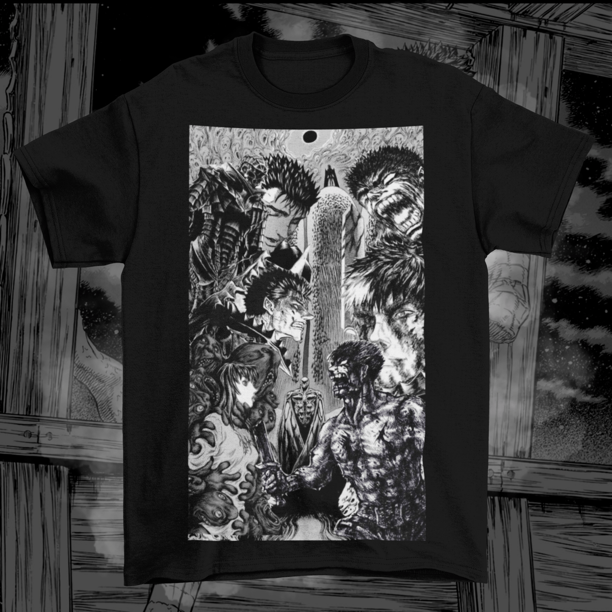 Nome do produto: Camisas (Berserk Manga)