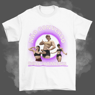 Nome do produto Camisas - Não converso com Homens