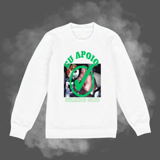 Nome do produto Suéteres - Eu apoio bulking infinito 