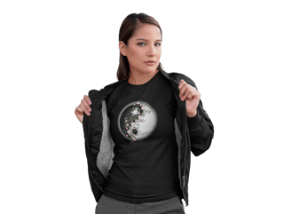 Ying Yang Flower - feminina 