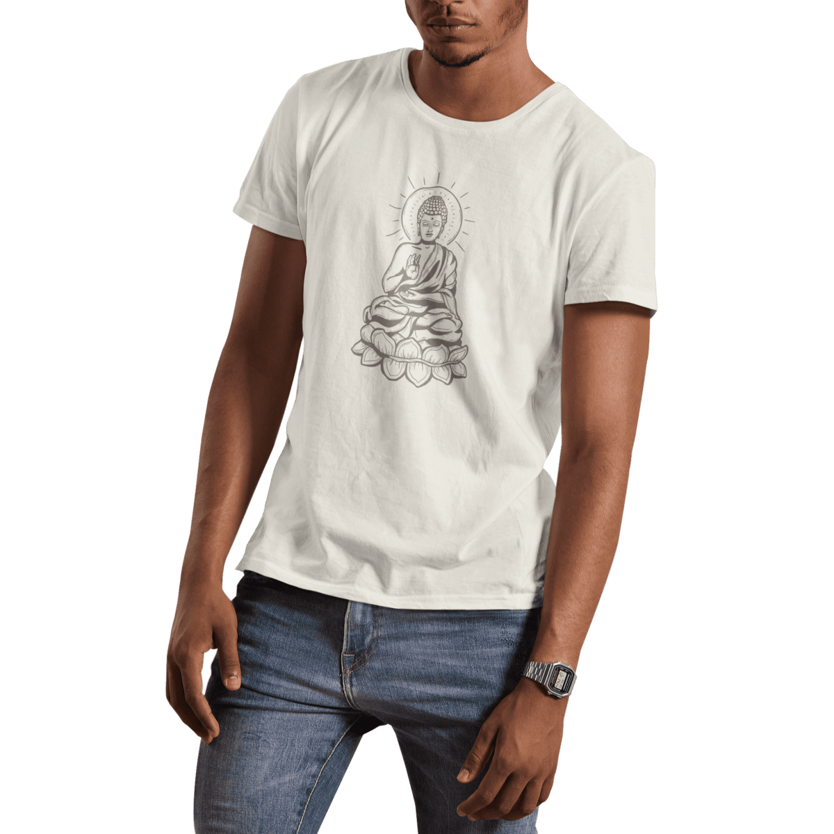 Nome do produto: Budha Shakyamuni - camiseta unissex