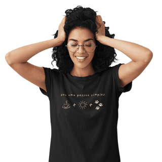 Nome do produtoCamiseta Pessoa Simples