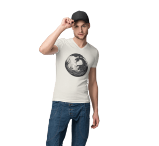 Monstro Marinho - camiseta unissex