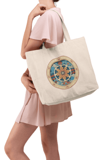 Ecobag Roda do Dharma 