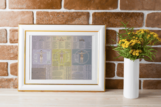 Nome do produtoPoster Ayurveda Chakras