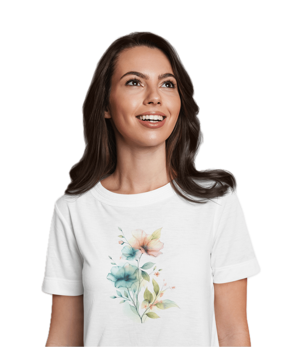 Nome do produto: Camiseta Floral