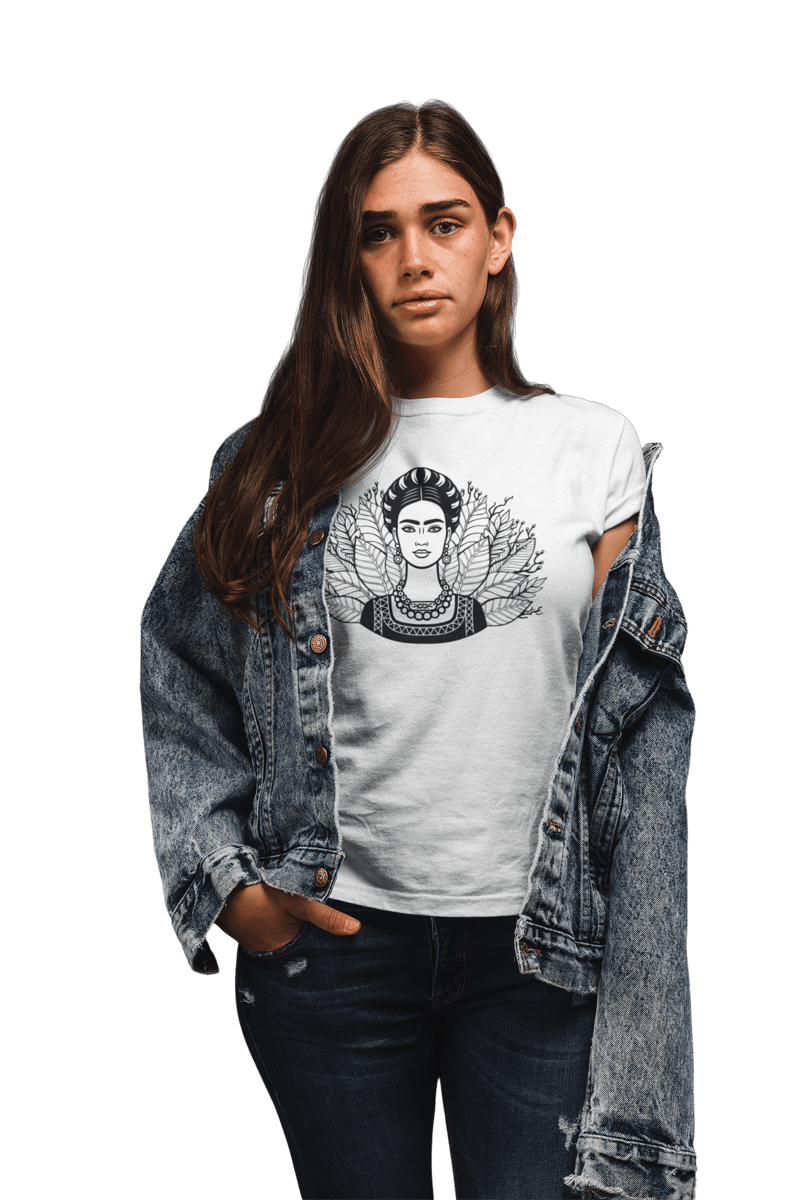 Nome do produto: Camiseta Frida Khalo