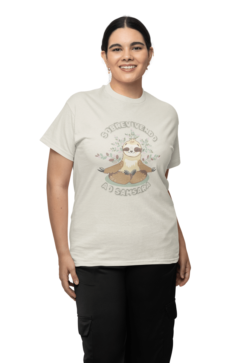 Nome do produto: Camiseta Sobrevivendo ao Samsara