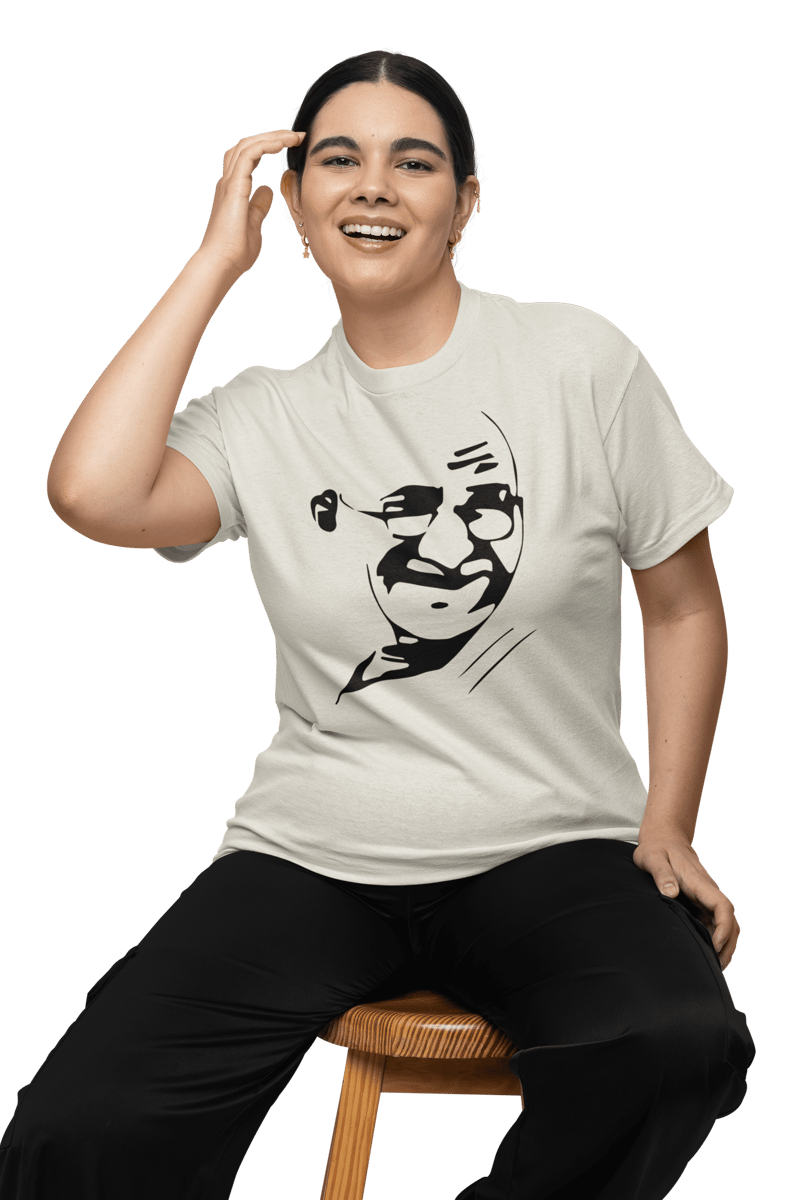 Nome do produto: Camiseta Mahatma Ghandi