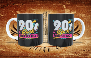 Nome do produto Caneca Rock Anos 90 Rockeiro