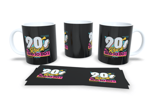 Nome do produto Caneca Rock Anos 90 Rockeiro