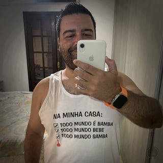 Nome do produto Camiseta Regata Na Minha Casa Todo Mundo é Bamba - Branca