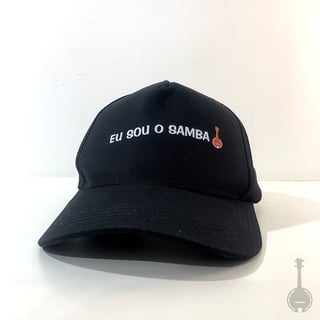 Nome do produto Boné Eu Sou o Samba - Preto