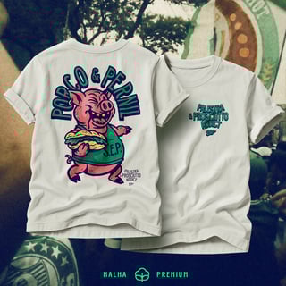 Camiseta Porco & Pernil - Premium