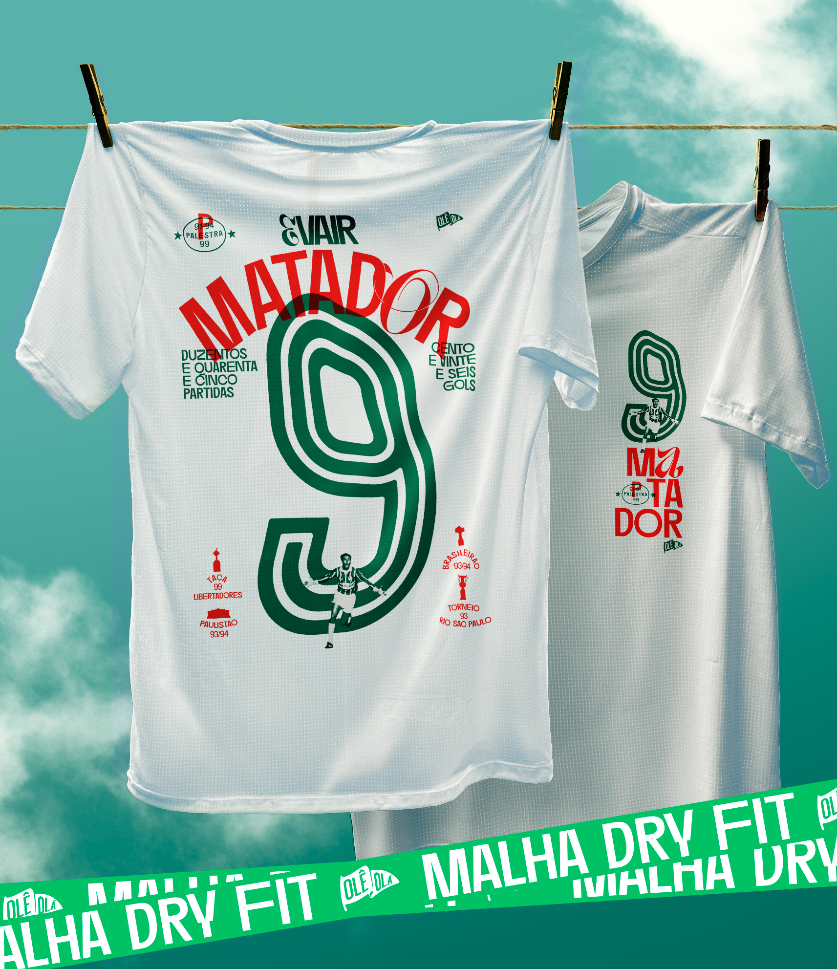 Camiseta // MATADOR 9 // ((( MALHA DRY FIT )))