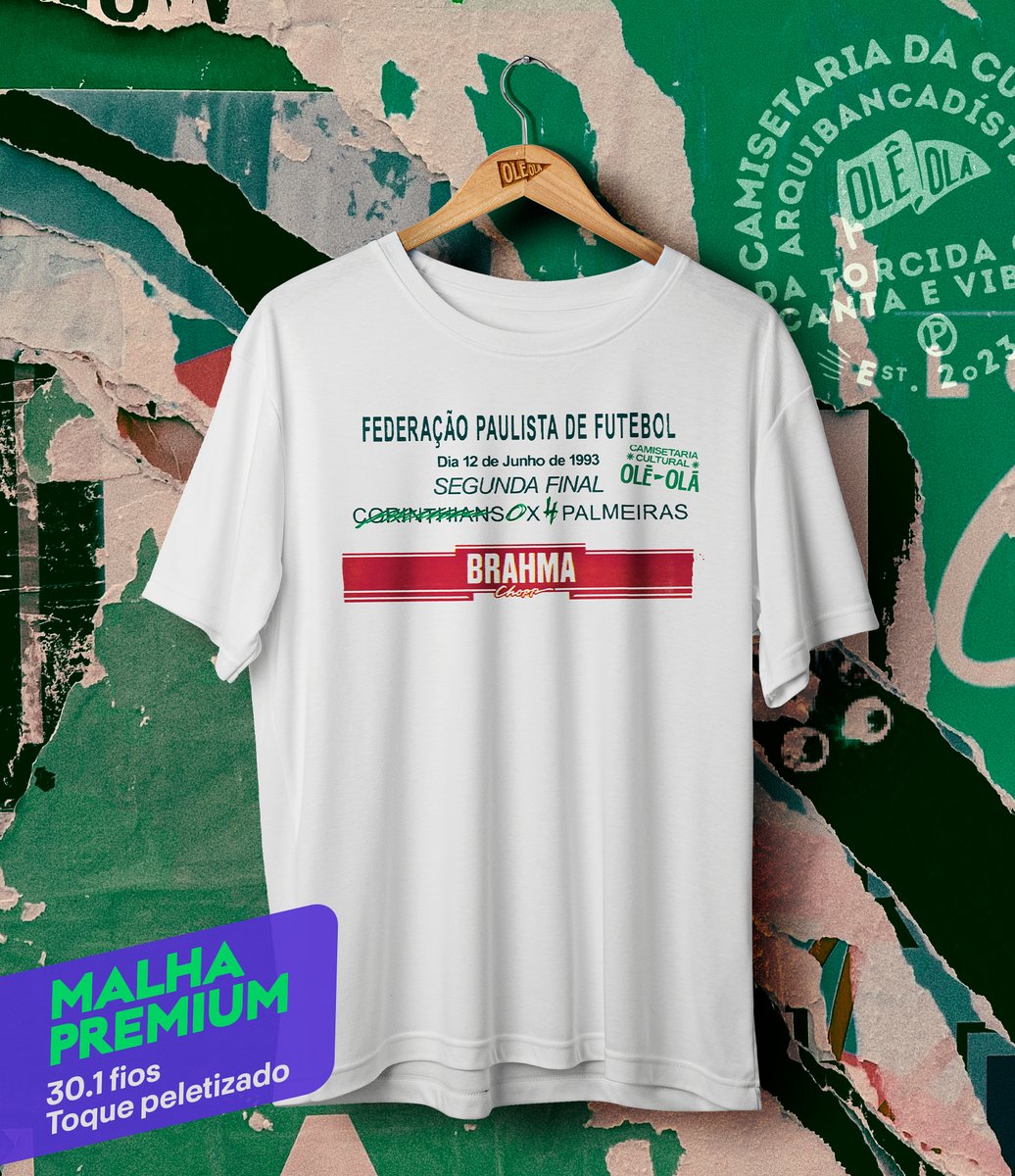 Nome do produto: Camiseta Ingresso 93 2 - Premium