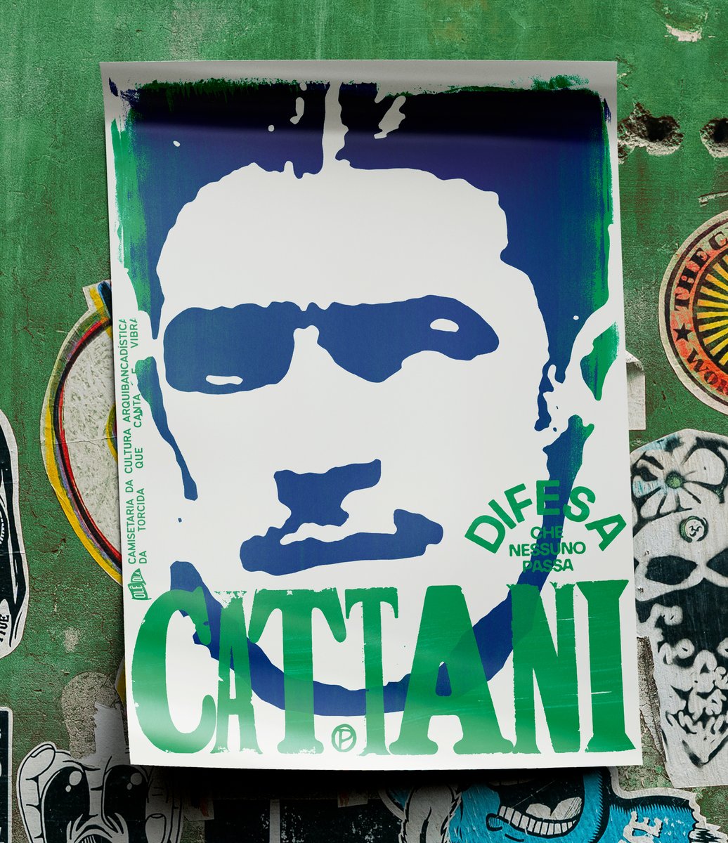 Nome do produto: POSTER OLÊ OLÁ - OBERDAN CATTANI