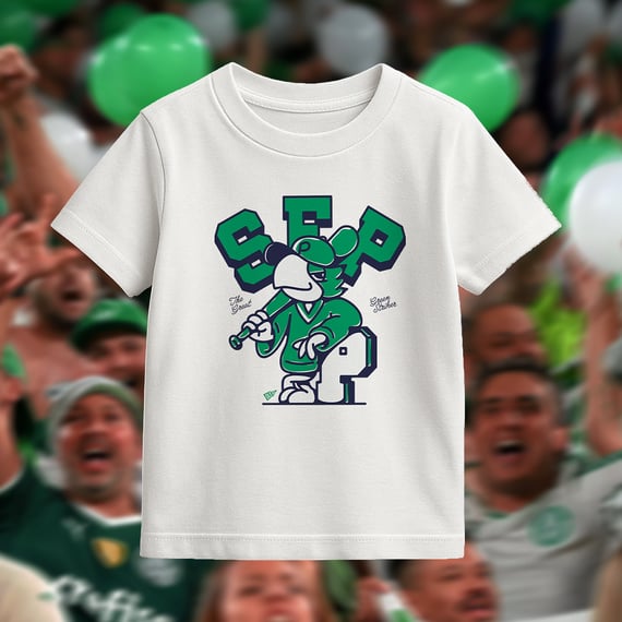 Camiseta Infantil_Juvenil Green Striker [2 - 8 - frente]