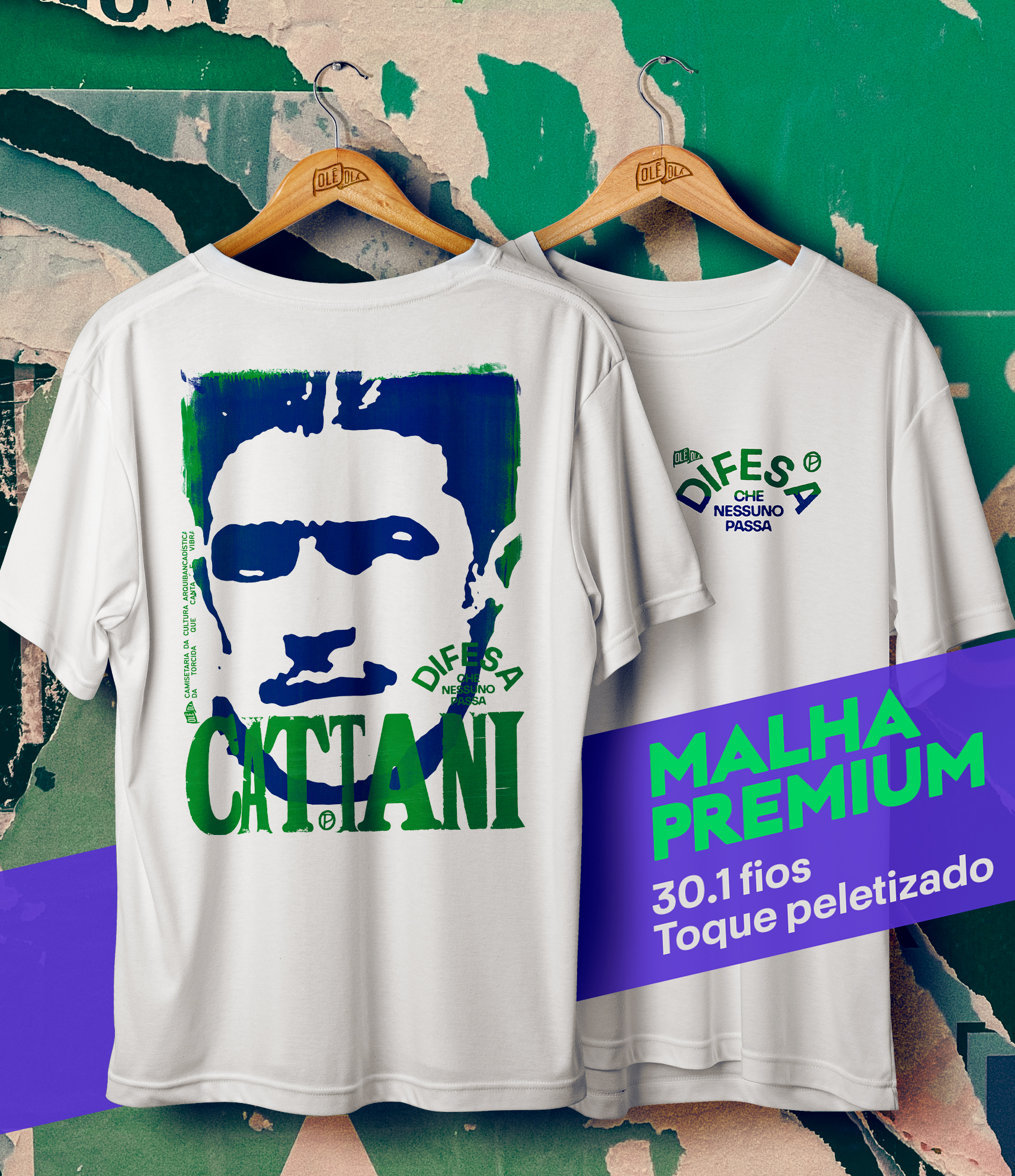 Camiseta //CATTANI//  [[MALHA PREMIUM]]