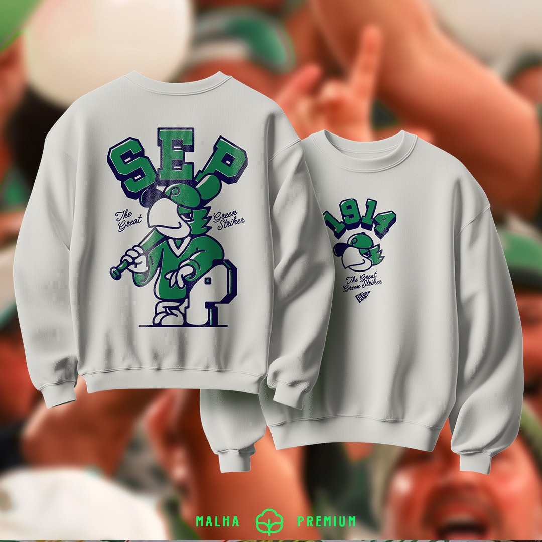 Nome do produto: Moletom The Great Green Striker