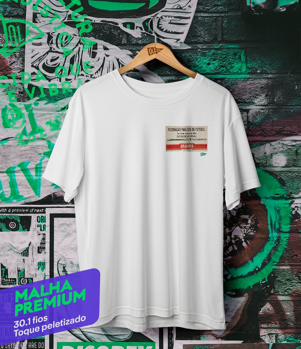 Nome do produto: Camiseta Ingresso 93 - Premium