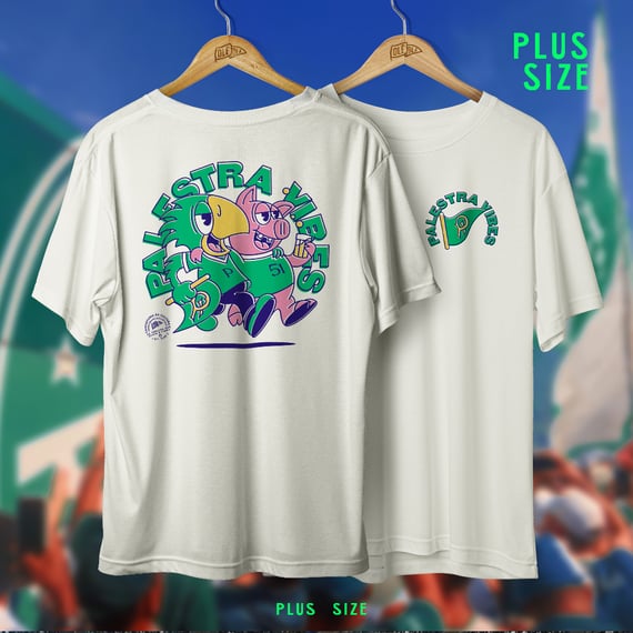 Camiseta Palestra Vibes - PLUS SIZE