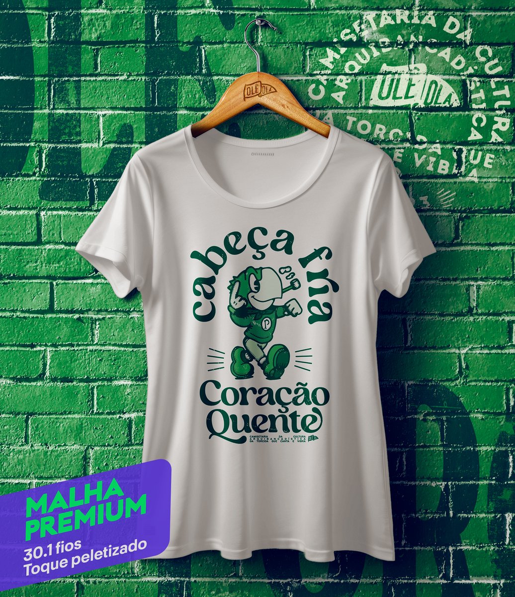 Nome do produto: Camiseta feminina //CABEÇA FRIA - BABY LONG (((MALHA PREMIUM)))
