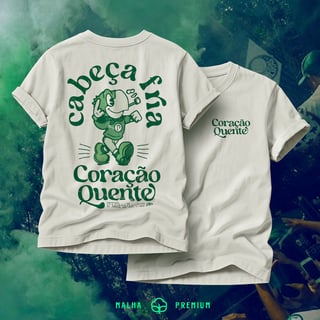 Camiseta Cabeça Fria - Premium