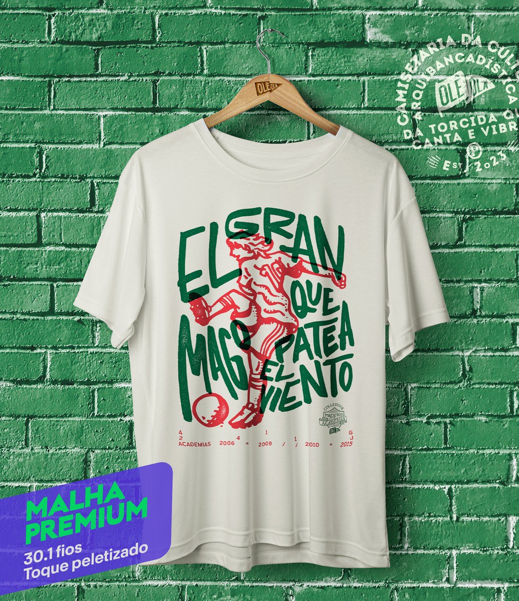 Nome do produto: Camiseta El Gran Mago - Premium - Frente