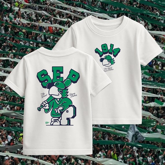 Camiseta Infantil_Juvenil Green Striker [10 - 14]