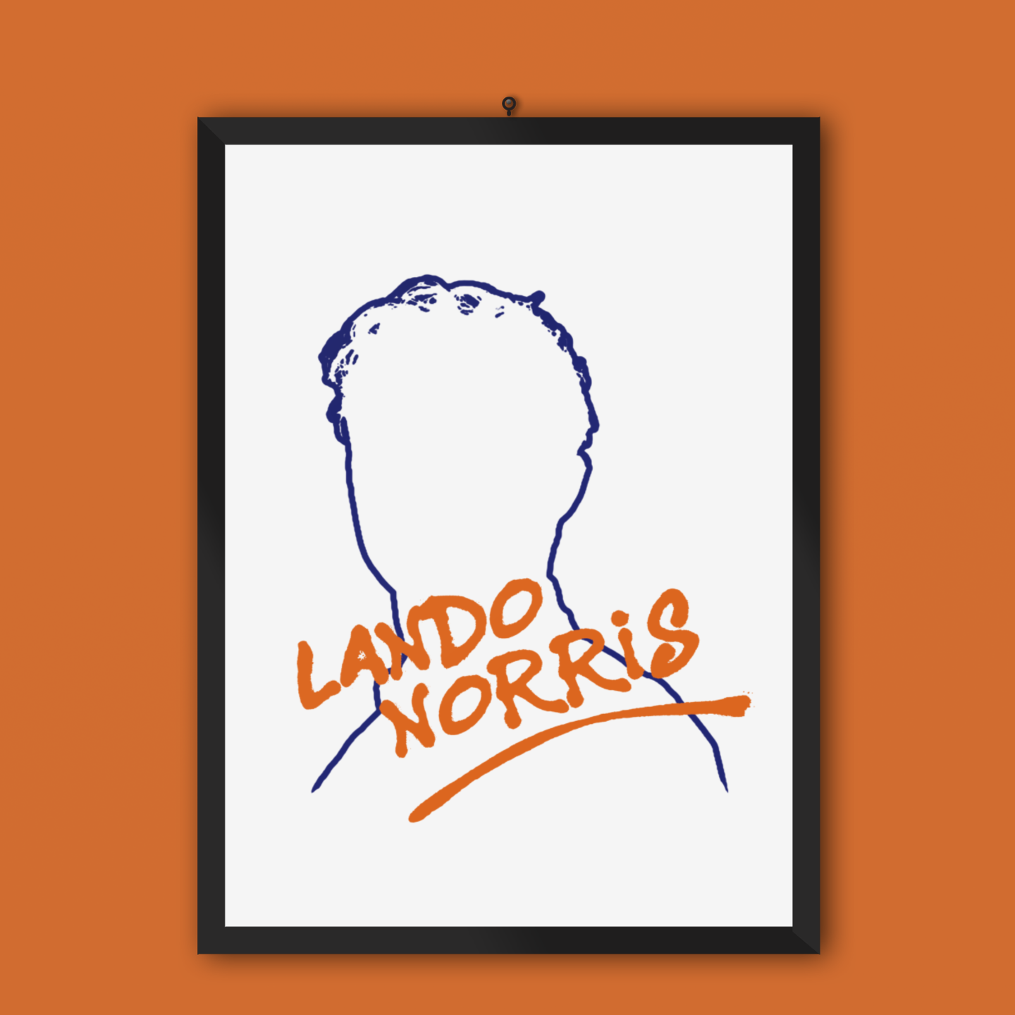 Poster Lando Norris Good Vibes