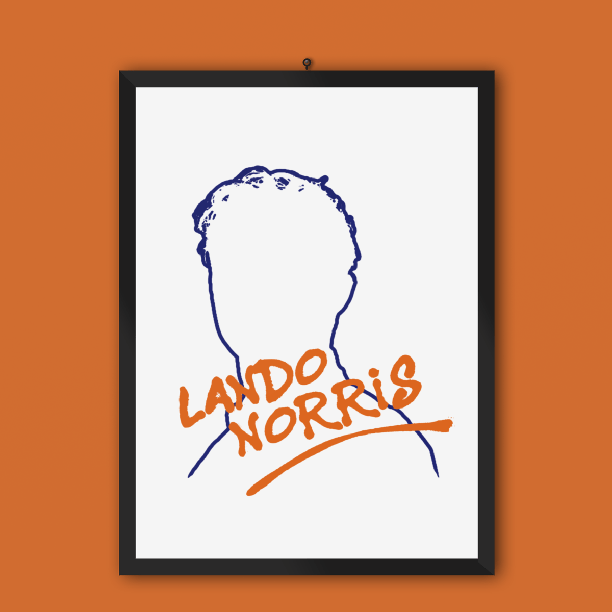Nome do produto: Poster Lando Norris Good Vibes