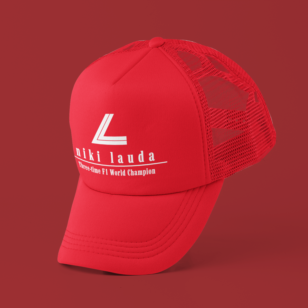 Nome do produto: Boné Niki Lauda F1 Legend (COM TELA)