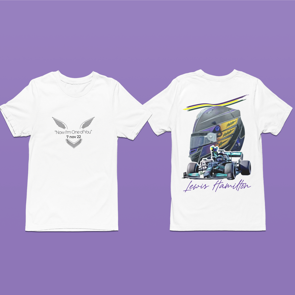 Nome do produto: Camiseta Lewis Hamilton I’m One of You Brasil