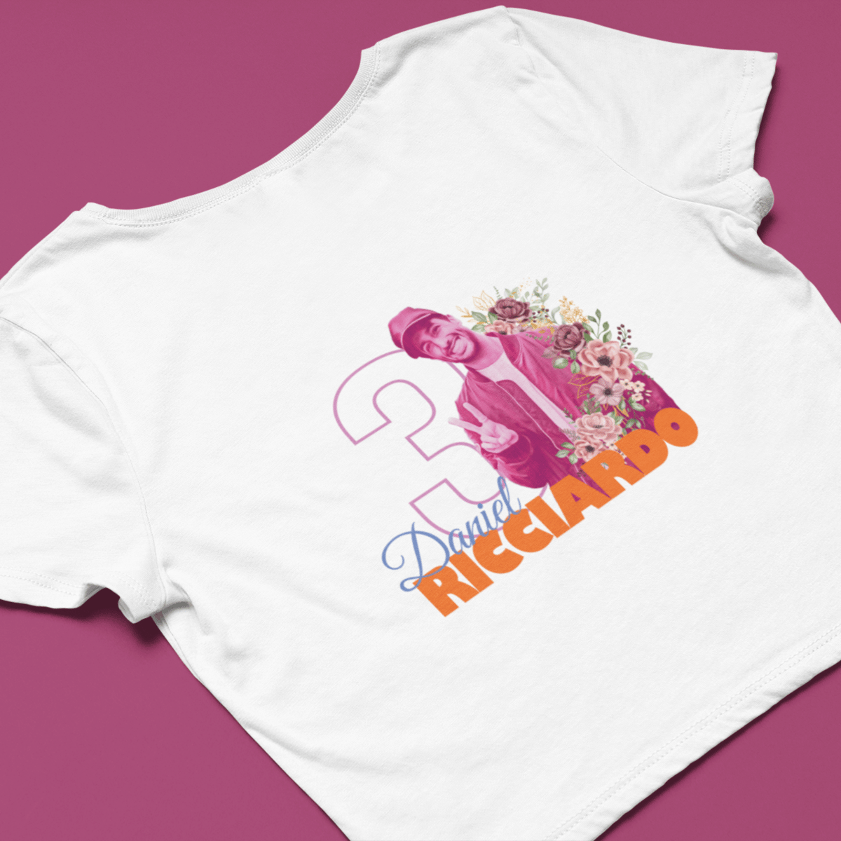 Nome do produto: Cropped Daniel Ricciardo The Honey Badger