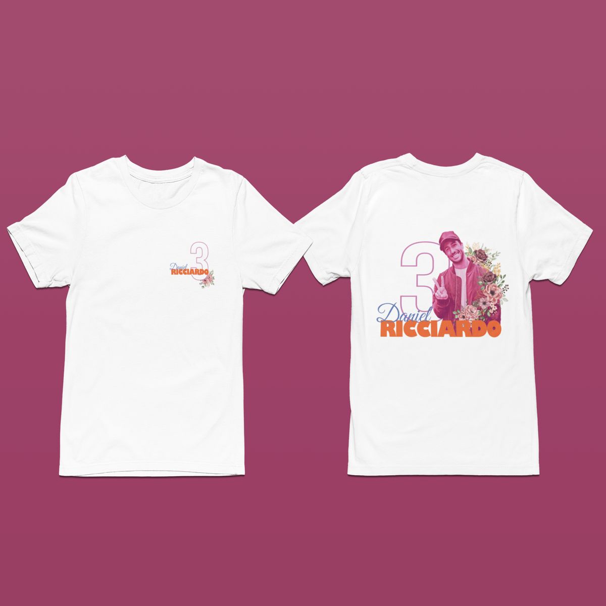 Nome do produto: Camiseta Daniel Ricciardo The Honey Badger