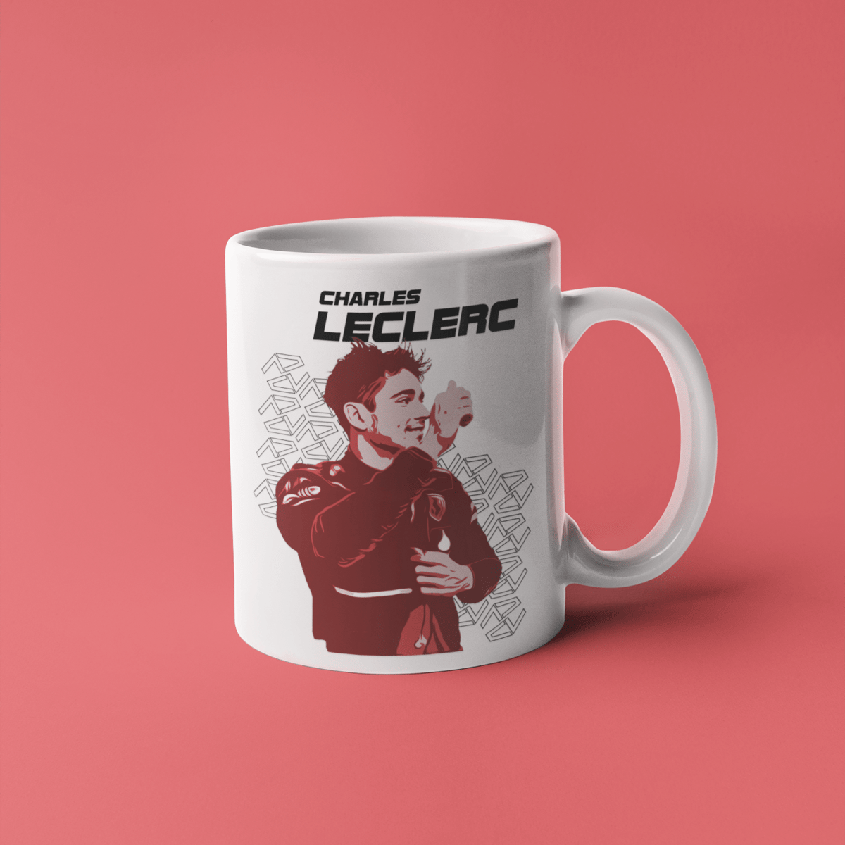Nome do produto: Caneca Charles Leclerc, The Prince of F1