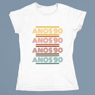 Nome do produto CAMISETA BABY LONG ANOS 90