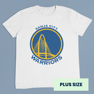 CAMISETA PLUS SIZE SANJA CITY WARRIORS