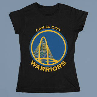 Nome do produto CAMISETA BABY LONG SANJA CITY WARRIORS VISITORS
