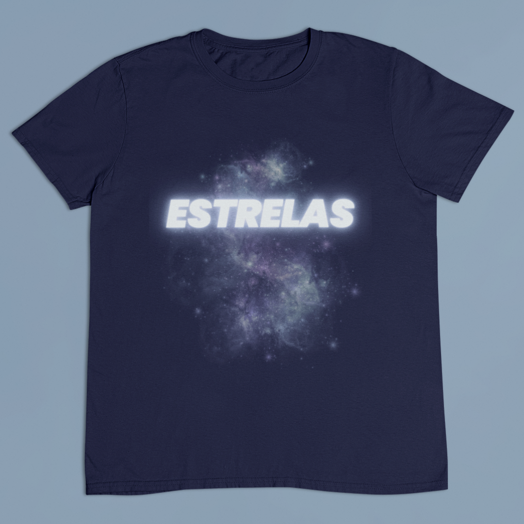 CAMISETA BÁSICA ESTRELAS