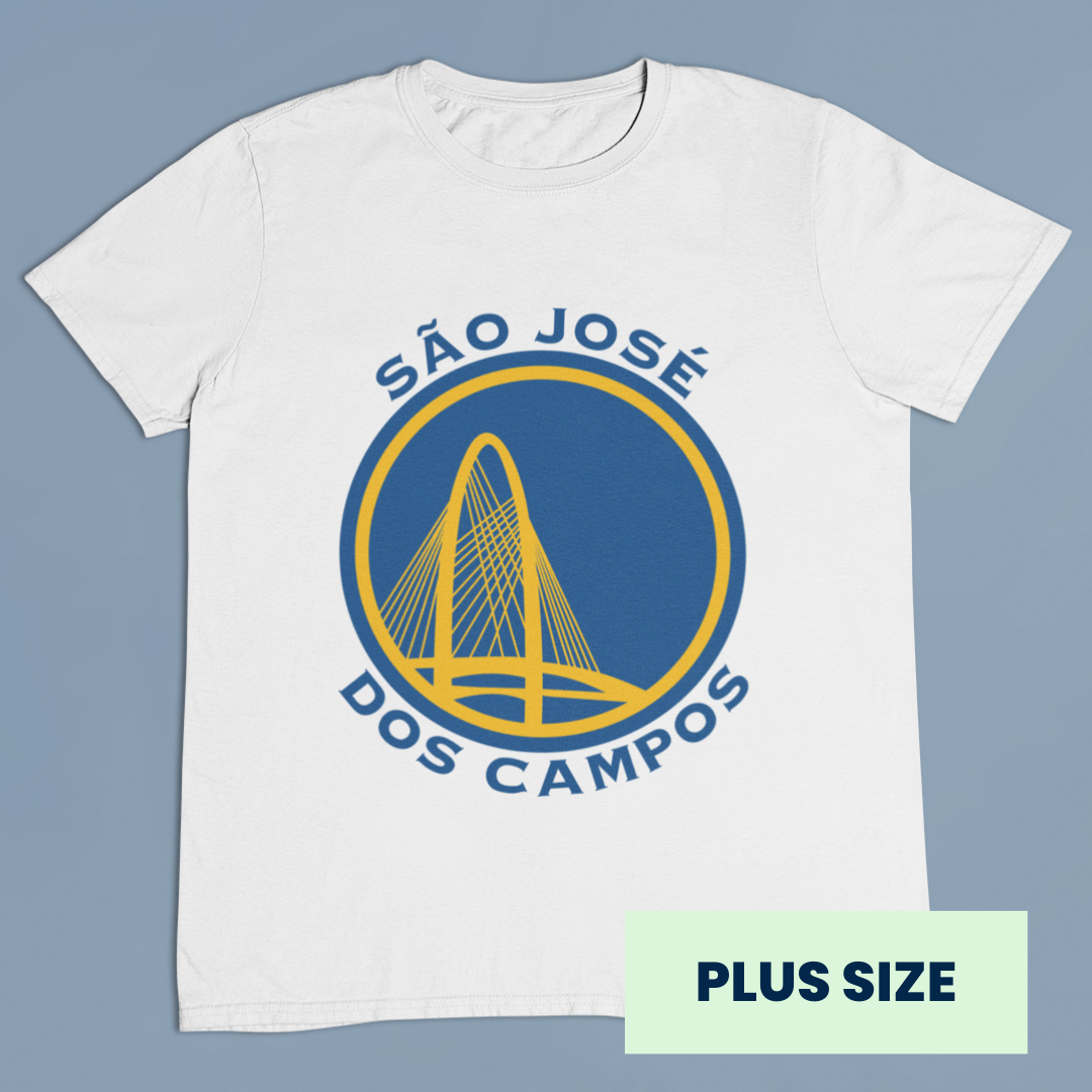 CAMISETA PLUS SIZE SÃO JOSÉ DOS CAMPOS