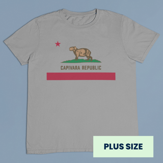 Nome do produto CAMISETA PLUS SIZE CAPIVARA REPUBLIC