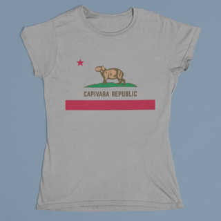 Nome do produto CAMISETA BABY LONG CAPIVARA REPUBLIC