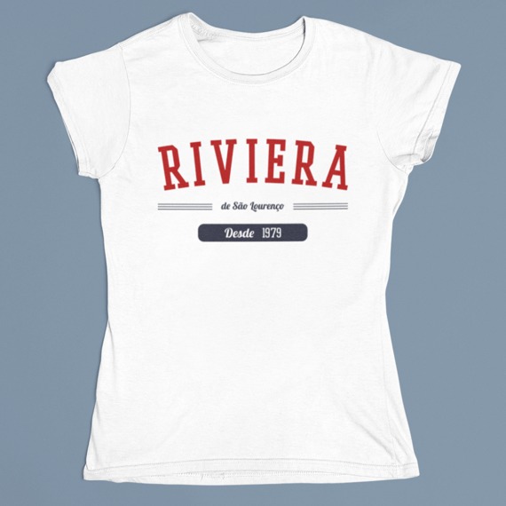 CAMISETA BABY LONG RIVIERA DE SÃO LOURENÇO