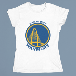 CAMISETA BABY LONG SANJA CITY WARRIORS