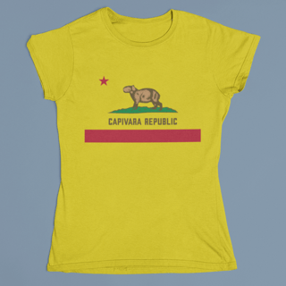 Nome do produto CAMISETA BABY LONG CAPIVARA REPUBLIC