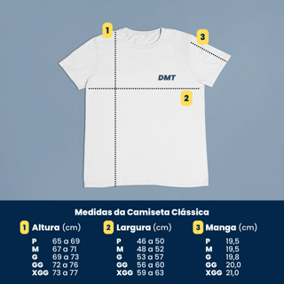 Nome do produto CAMISETA BÁSICA ANOS 90