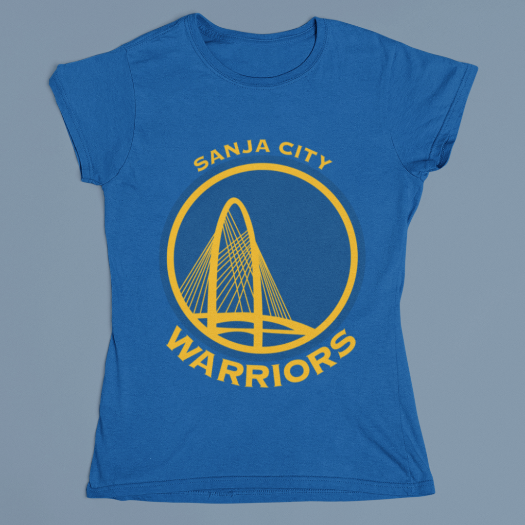 Nome do produto: CAMISETA BABY LONG SANJA CITY WARRIORS VISITORS