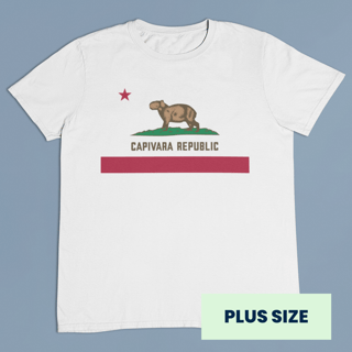 CAMISETA PLUS SIZE CAPIVARA REPUBLIC